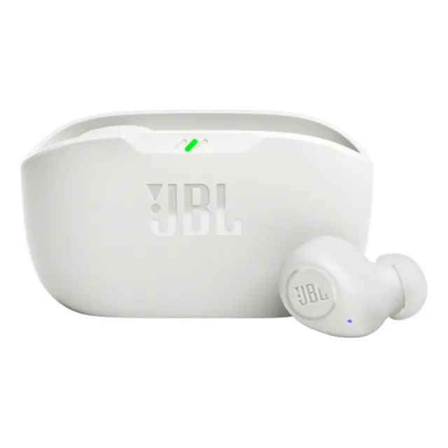 Auriculares Inalámbricos Jbl Wave Buds Tws Original, Blanco