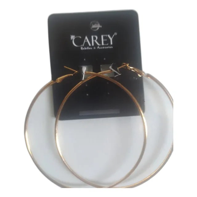 Aretes Argollas De Mujer Carey Nuevos! En Stock.