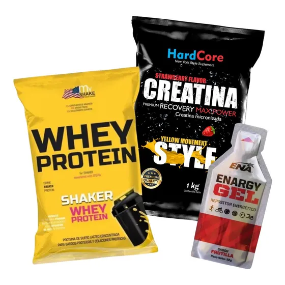 Proteina My Shake Con Stevia + 1k Creatina Hardcore + Regalo