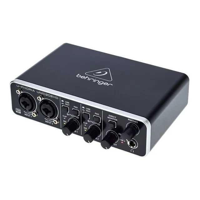 Interface Behringer U-phoria Umc202hd Meses Sin Intereses