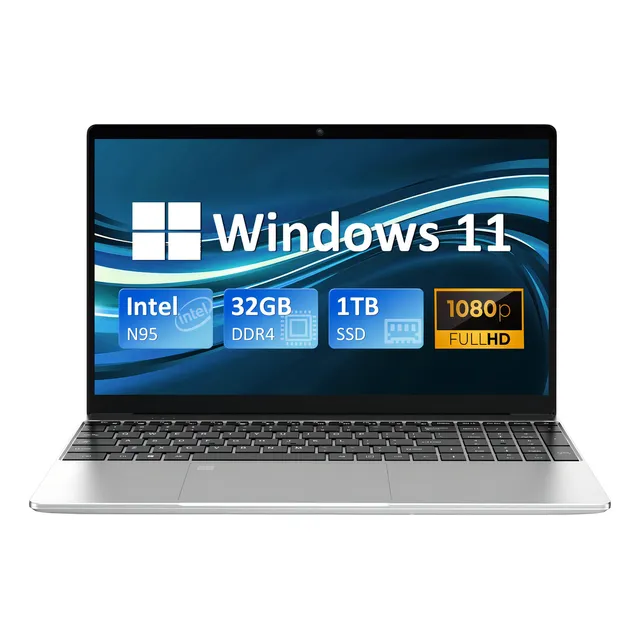Ultrabook F152A 15.6" plata 32GB de Ram 1TB SSD Intel Celeron