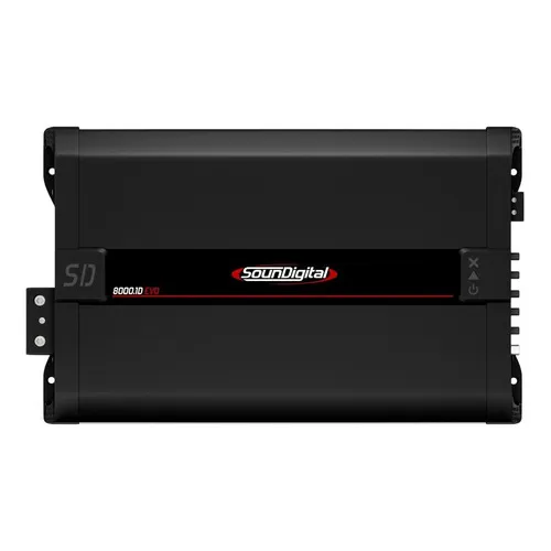 Potencia Som Digital 8000w Rms Amplificador Mono 1 Ou 2 Ohms Potência De Saída Rms 8000 W Ohms 1