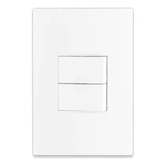 Kit 03 Peças Tomada E Interruptor Apoio