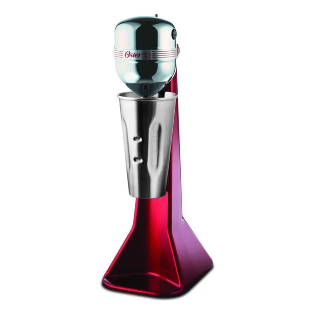 Batidora Fuente Sodas Chocomilera Oster 2 Velocidades Roja