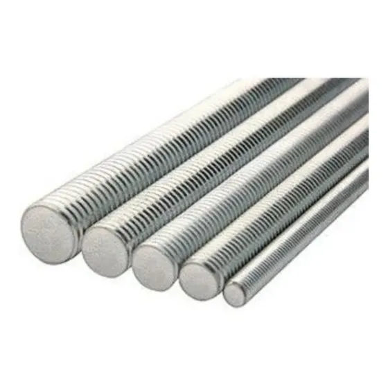 Barra Roscada De Zinc 2 Mts X 1/4 X 2 Unidad