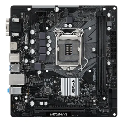 Placa-mãe Asrock B360m Oem para processadores Intel de 8ª e 9ª