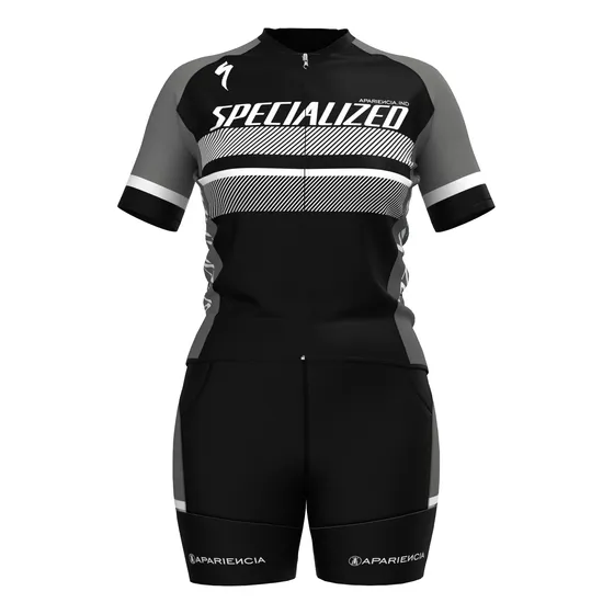 Conjunto Ciclismo Apariencia Mujer Specialized Negro