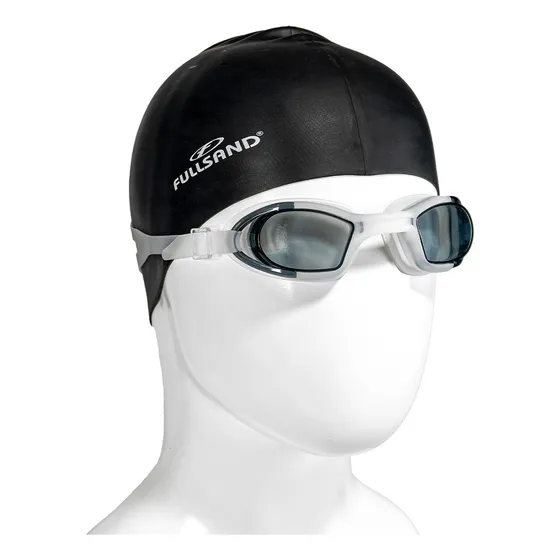 Fullsand Goggle + Gorra Adulto Para Natación-xqsgx02. Color Negro