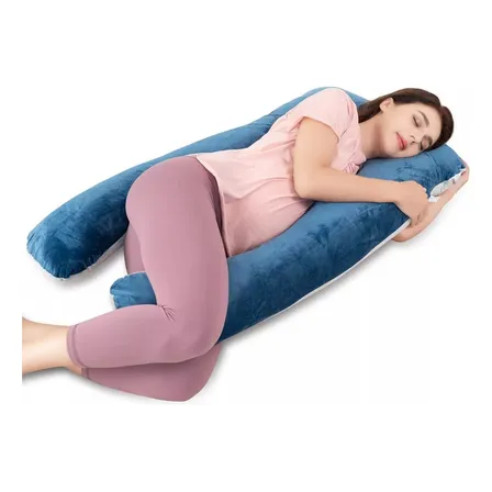Cojín Almohada Maternal U + Funda Extra Suave- Multiusos