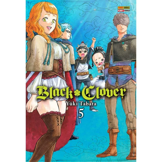 Black Clover Vol. 5, de Tabata, Yûki. Editorial Panini Brasil LTDA, capa mole em português, 2019