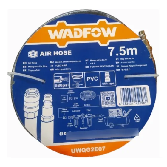 Manguera Para Aire 580psi 7.5 Metros/ Compresor