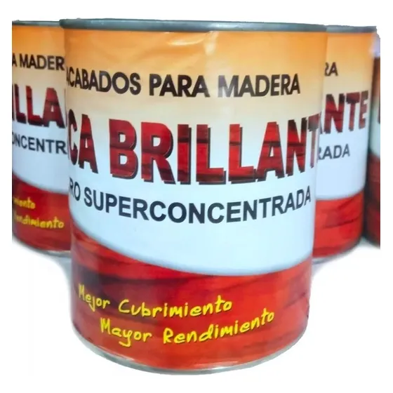 Laca Nitro Brillante Negra  Facol 1/4 Galón