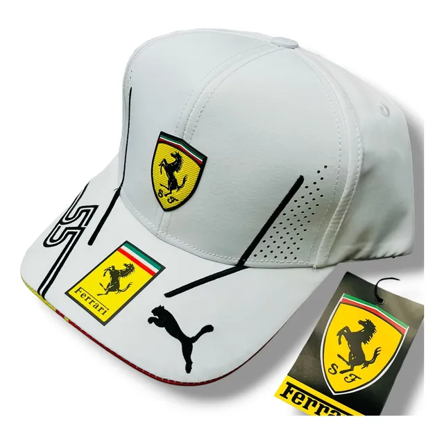 Gorra Scuderia Ferrari F1 Carlos Sainz 2024 Originales