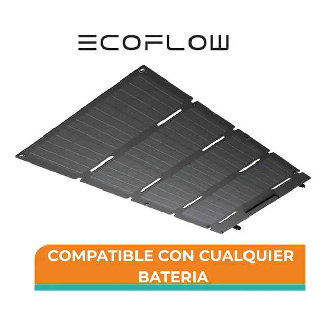 Panel Solar Portatil 45w Camping Estacion Energia Colgante