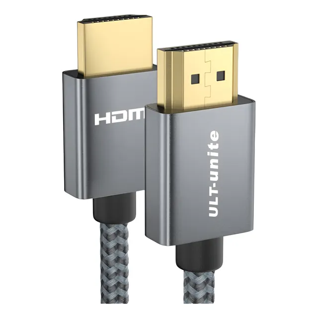 Hdmi 4k Uhd 2.0 Uso Rudo 2 Metro Triple Escudo Ultra Delgado