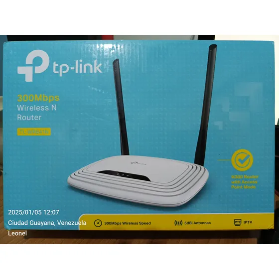 Router Wireless N Tp-link Tl-w841n 300 Mbps (usado)