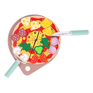 Juguetes De Pizza De Madera Para Niños Set De Juego Para Cor Juguetes De Pizza De Madera Para Niños Set De Juego Para Cor