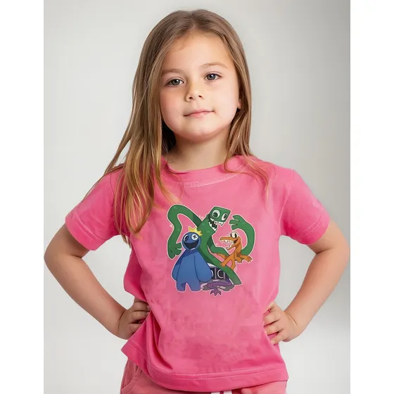 Remera De Algodón Para Niño O Niña Fall Guys