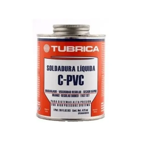 Pega Soldadur Cpvc Agua Caliente 1/16 Gal Tubrica