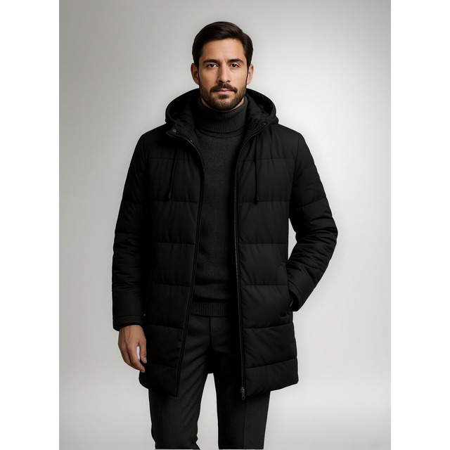 Sobretudo Masculino Jaqueta Puffer Bobojaco Casaco Frio Sobretudo Masculino Jaqueta Puffer Bobojaco Casaco Frio