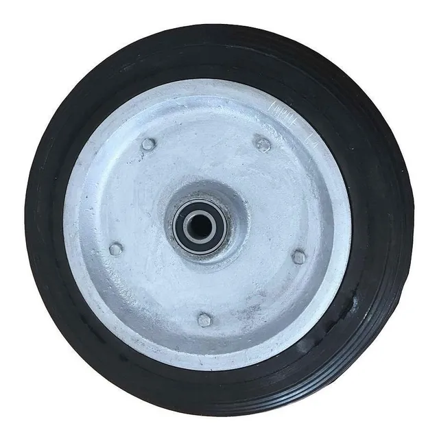 Rueda Con Rin Aluminio Y Rodamiento 14  . Marca Inrueca.