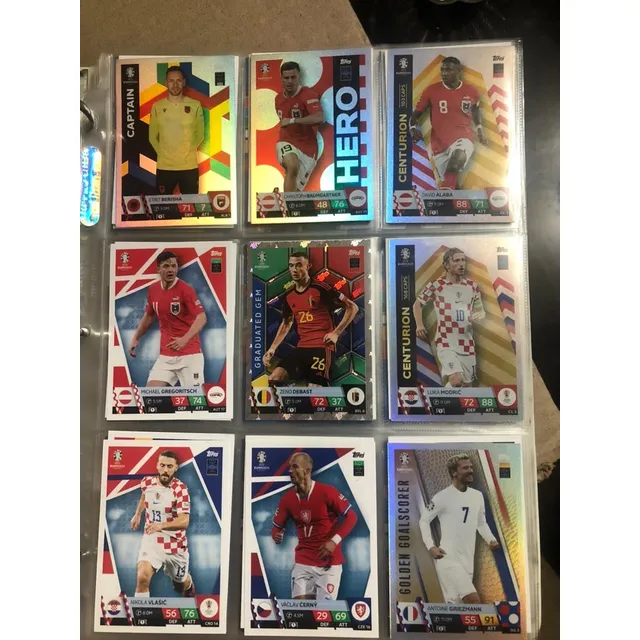 Barajitas Topps Uefa Eurocopa 2024 Nuevas!