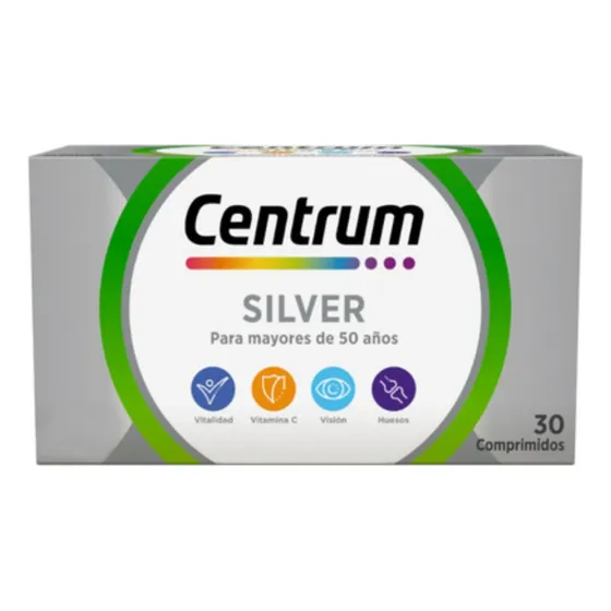 Suplemento Dietario Centrum Silver X 30 Comprimidos