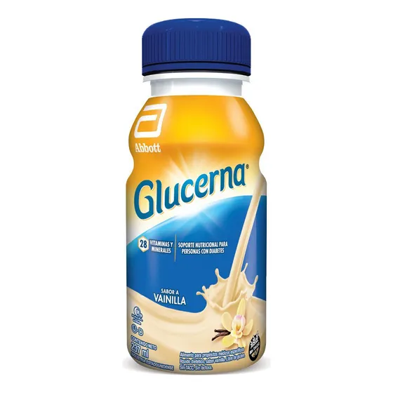 Glucerna Liquido 237ml Multivitaminico Vainilla Abbott