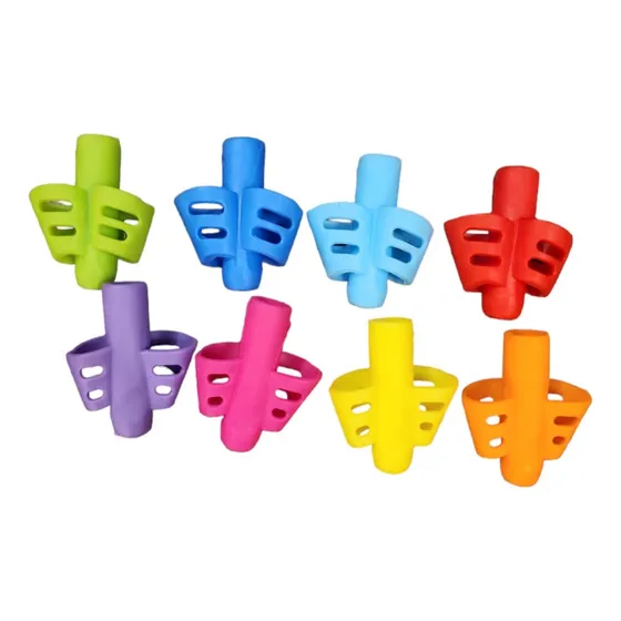 Pack 8 Adaptadores Ergonómico Para Tomar El Lapiz