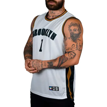 Regata Basquete Brooklyn Masculina Jrkt Sports Ultra Dry