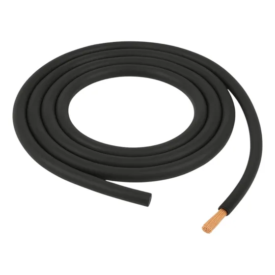 Cable Portaelectrodo Soldar Flexible, Cal #2 Cobre, 5 Metros