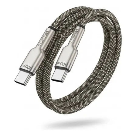 Cabo Hrebos Metal Waves USB-C