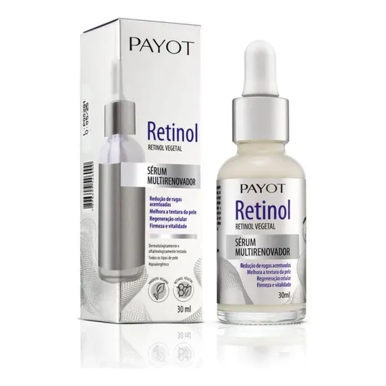 Sérum Multirenovador Com Retinol Hipoalergênico Payot 30ml