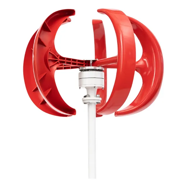 Generador Turbina Eólica 300r 300w 12v 5 Hojas Vertical