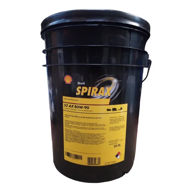 Shell Spirax S3 Ax 80w90 X 20 Litros 