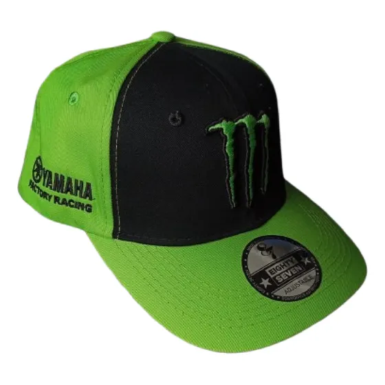 Gorra Bordada Monster Energy Moto Racing Yamaha