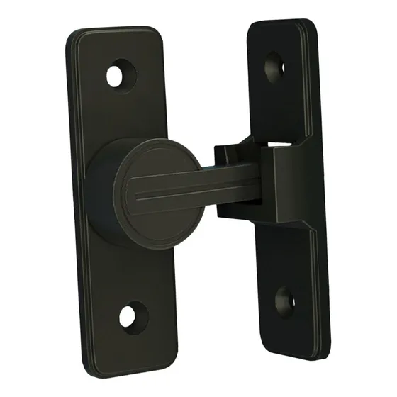 Trinco De Porta, Fechadura Deslizante, Preto.