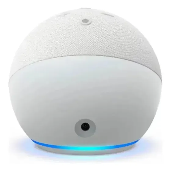 Amazon Echo Dot 5th Alexa Top Assistente Virtual Geração Rob Glacier White