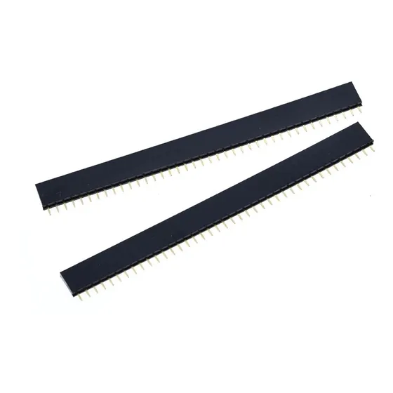 Conector Barra Pino Femea 180º Arduino 5 Peças