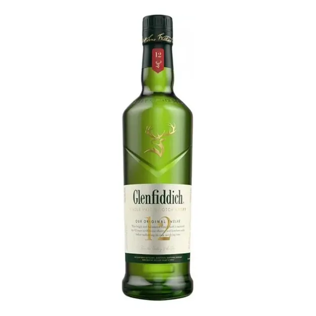 Whisky Escocês Glenfiddich 12 Anos Single Malt 750ml