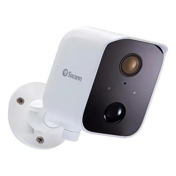 Cámara De Seguridad Swann Ip65 Inalámbrica 1080 P Color Blanco
