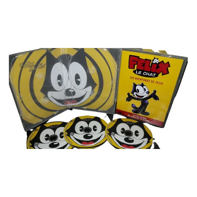 Dvd Gato Felix - Desenho Antigo Digital ( 7 Dvds )