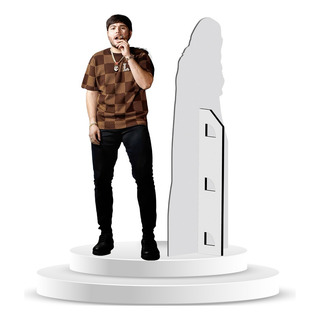 Figura Tito Doble P Con Base Rígida Tamaño Real En Coroplast Figura Tito Doble P Con Base Rígida Tamaño Real En Coroplast