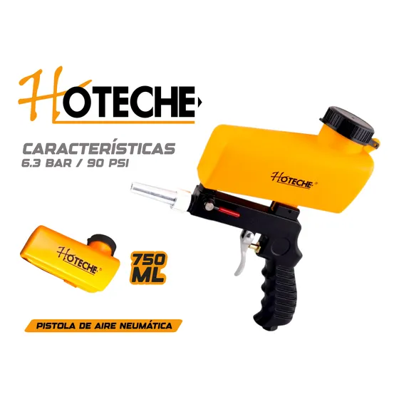 Pistola De Aire De Chorro De Arena Hoteche
