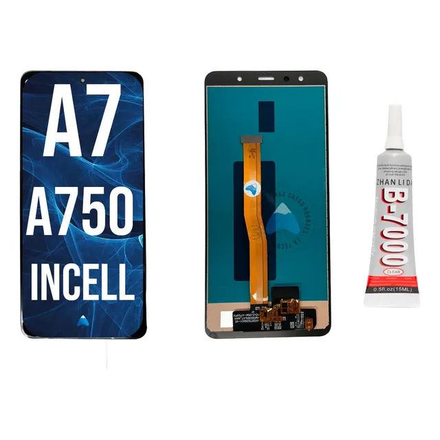 Modulo Pantalla Incell Para Samsung A7 2018 A750 + Pegamento