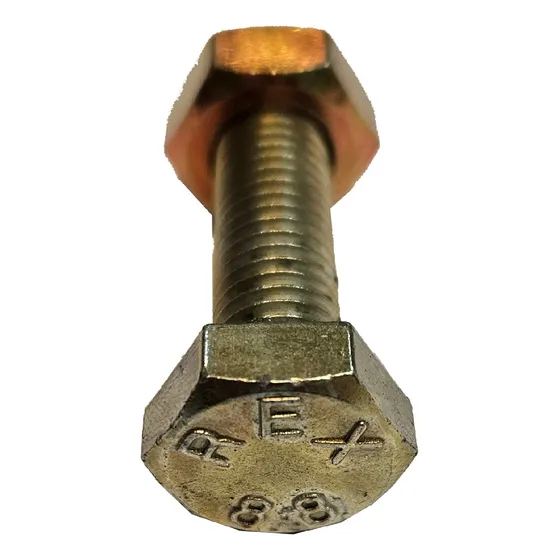 Pack 17 Tornillos Hexagonal 10mmx3cm Con Tuercas Rex 8.8 