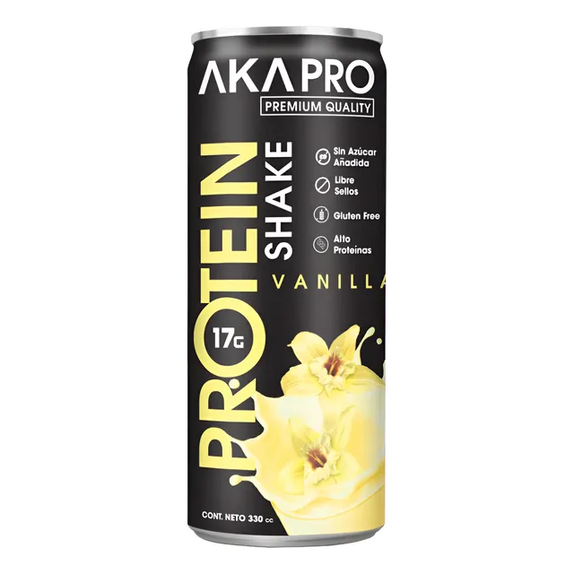 Batido Proteico 17g Proteina Akapro Shake 330 Cc Pack 6 Un