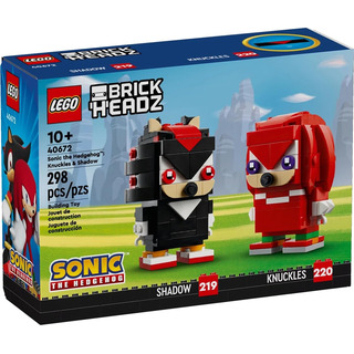 Juguete Lego Sonic The Hedgehog Brickheadz Knuckles & Shadow Juguete Lego Sonic The Hedgehog Brickheadz Knuckles & Shadow