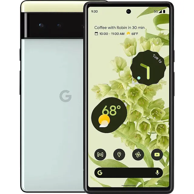 Google Pixel 6 256gb Verde Originales De Exhibición