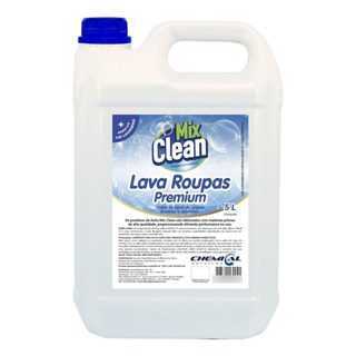 Lava Roupas Sabão Líquido Mix Clean 5l -tipo Omo Lava Roupas Sabão Líquido Mix Clean 5l -tipo Omo